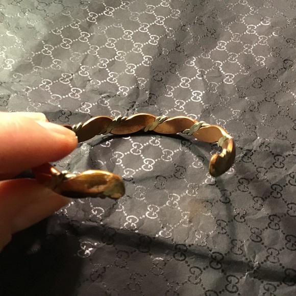 Magnetic copper cuff bangle, essential minerals - Picture 4 of 8